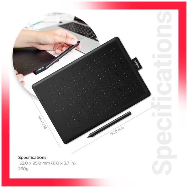 Wacom CTL-472/K0-CX Digital Drawing Graphics Pen Tablet - Image 3